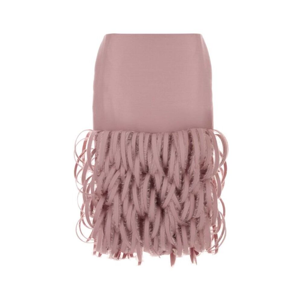 Balenciaga Women Pink Wool Blend Skirt